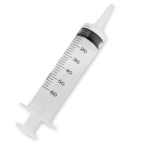 Syringe, Catheter Tip with Cap,