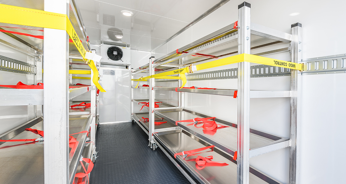 morgue storage racks