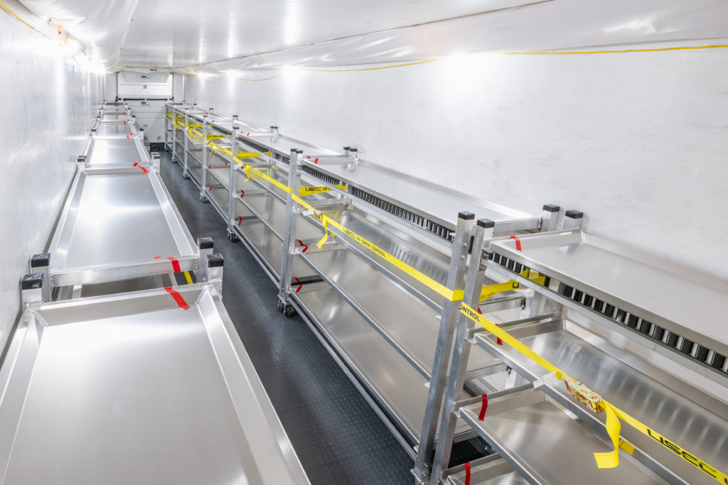 acela morgue trailer interior