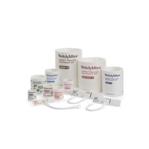 BP Cuff, Welch Allyn FlexiPort, Single Tube, Disposable,