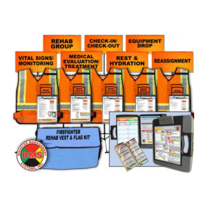 Vest Kit, Firefighter REHAB Accountability System with Flags