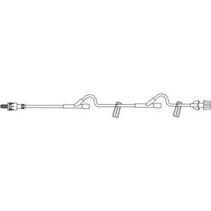 IV Tubing, Extension Set, Alaris 2 Y-Sites,