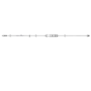 Infusion Pump Tubing, Sapphire Multi-Therapy Microbore Set,