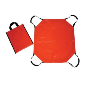 Patient Mover, Perry Pouch Stretcher, Soft Vinyl with Carry Case