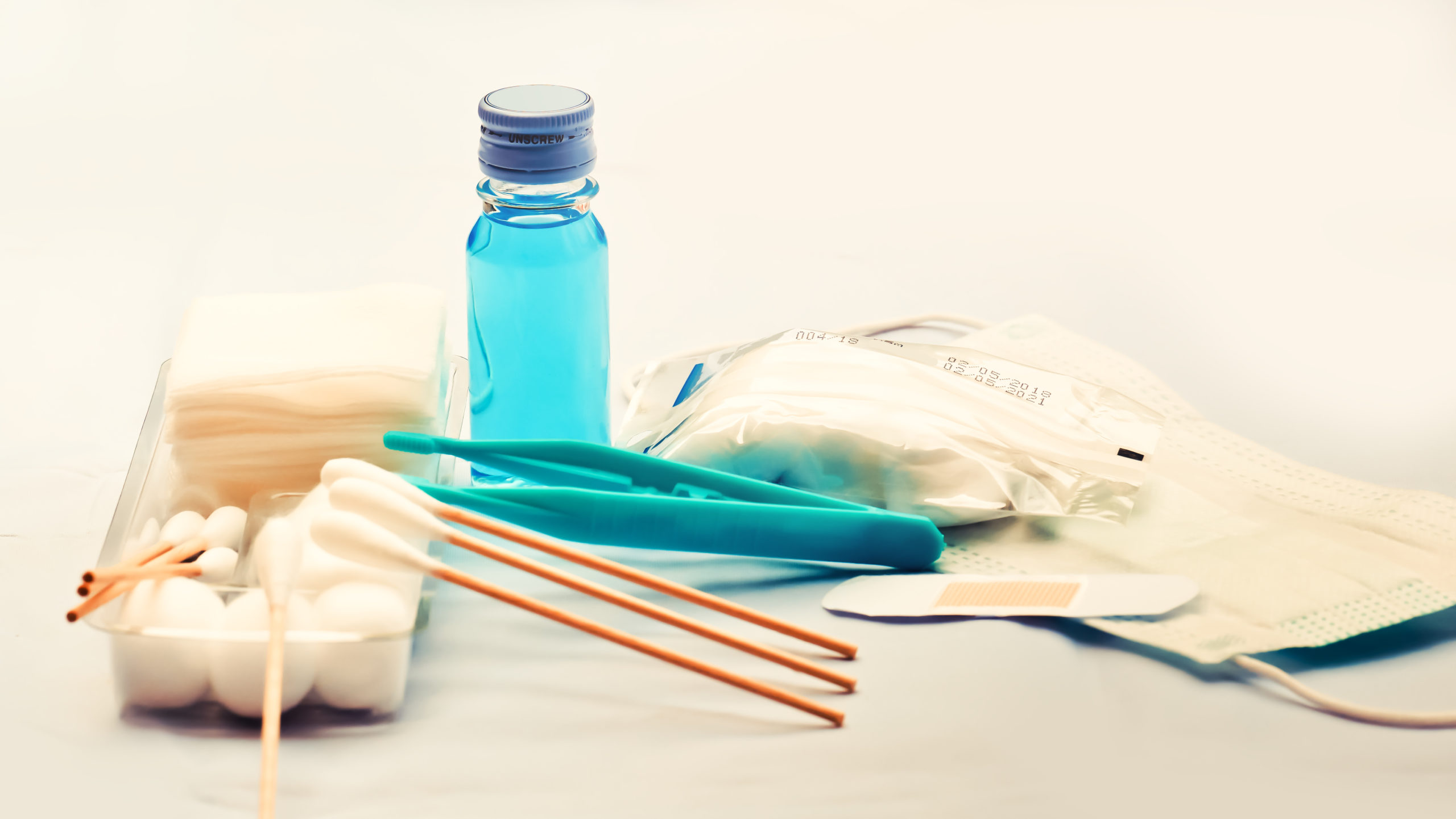 Supplies needed for emergency burn care. Penn Care, Inc.
