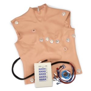 Simulator, Simulaids 12-Lead Arrhythmia Simulator with Manikin Overlay