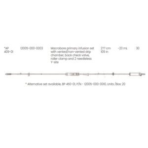 Infusion Pump Tubing, Sapphire Multi-Therapy Macrobore,