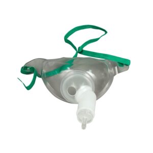 Tracheotomy Mask, Dynarex, with Oxygen Adapter,