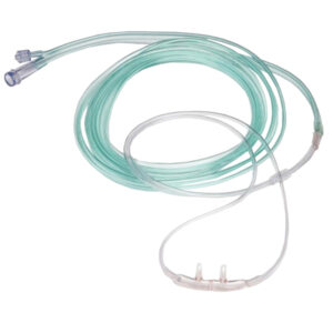 ETCO2 Sampling Line, SunMed, End Tidal, Divided Nasal Cannula, with Soft Headset Tubing,