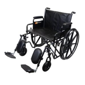 Wheelchair, Dynarex Bari+Max, Tool Free Adjustable and Detachable Ams,