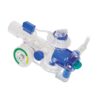 CPAP, Flow-Safe II Bi-Level Disposable System with Straight Swivel Port, Headstrap,