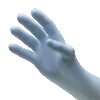 Gloves, NitriDerm Ultra Blue, 4 MIL, Powder-free Nitrile,