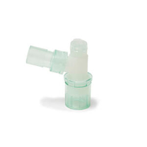 Adapter, Double Swivel Elbow For Catheter Mount, 15M 22m/15F,