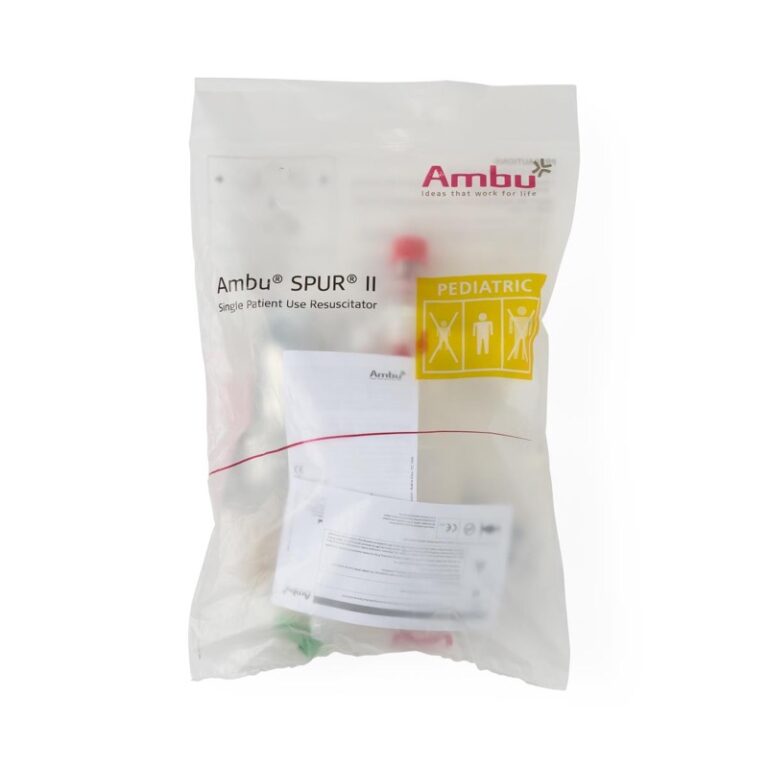 BVM, Ambu Spur II with Bag Reservoir with Popoff Valve, Manometer