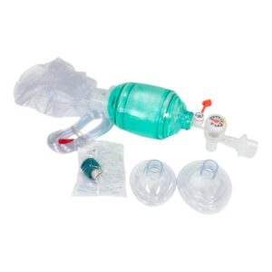 BVM, AirLife, AirFlow with Integrated Pressure Manometer, PEEP,
