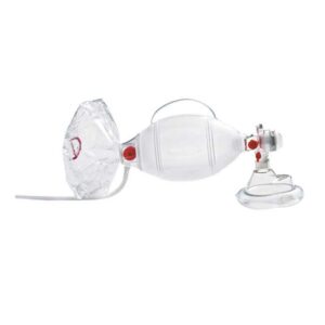 BVM, Ambu SPUR II with Bag Reservoir, Pop-off Valve, Manometer and 7' O2 Tubing,