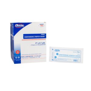 Gauze, Conforming Roll, Sterile,