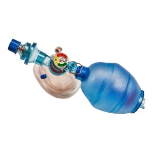 BVM, Mercury Medical, CPR-2+, Oxygen Bag Reservoir, Pop-off, PEEP Valve with Filter, LiteSaver Manometer 0-60cm H2O,