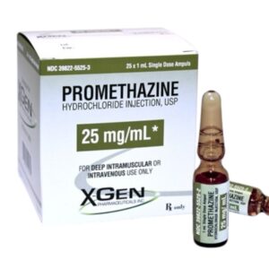 Promethazine Injection 25mg/1mL Vial,