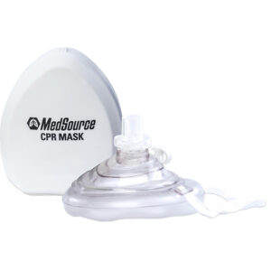 CPR Mask, Pocket with O2 Port/Valve