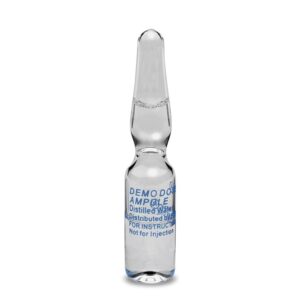 Demo Dose, Clear Ampule,