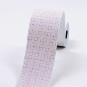 Recording Paper, Red Grid, 50mm x 30m,