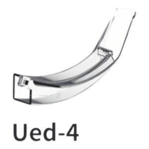 Video Laryngoscope Blade, UE Scope C Handle, Disposable,