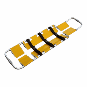 Stretcher, MedSource, Aluminum Scoop, Yellow,