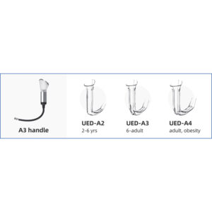 Video Laryngoscope Handle, UE Scope Model A3, Reusable,