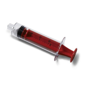 Syringe, Luer Lock, Colored Medication,