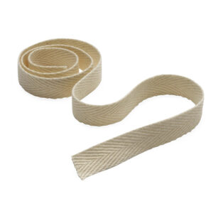 Tape, Twill, Unbleached, 100% Polyester