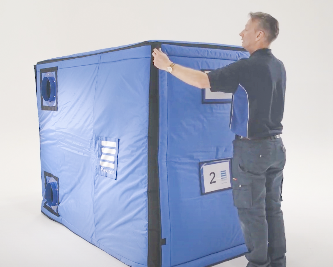 Flexmont Rapid Deployment Mortuary System - AirCool Unit- Bariatric