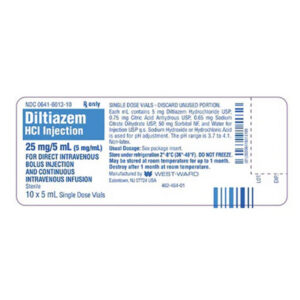 Diltiazem Injection,
