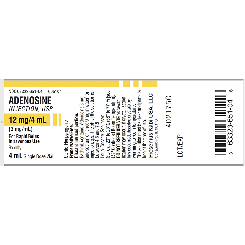 Adenosine INJ, Adenosine INJ,