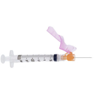 Syringe, BD, Luer-Lok with Detachable Eclipse Needle,