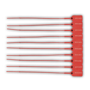 Drug Lock, Easy Pull-Tight Seal, Numbered,