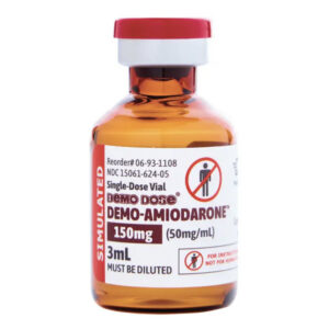 Demo Dose, Amiodarone HCl 150, 50mg/mL, 3mL Vial,