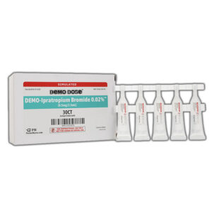 Demo Dose, Ipratropium Bromide 0.02%, 0.5mg/2.5mL,