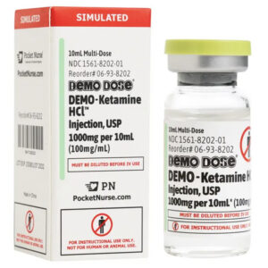 Demo Dose, Ketamine HCI, 100mg/mL, 10mL,