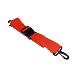 Backboard Strap, 2 Piece Speed -Clip Plastic Buckle, Single A djustment 5' Polypropylene, Or